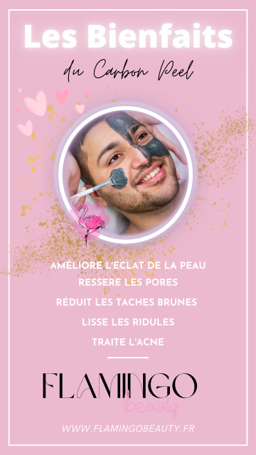 Les bienfaits carbon peel homme