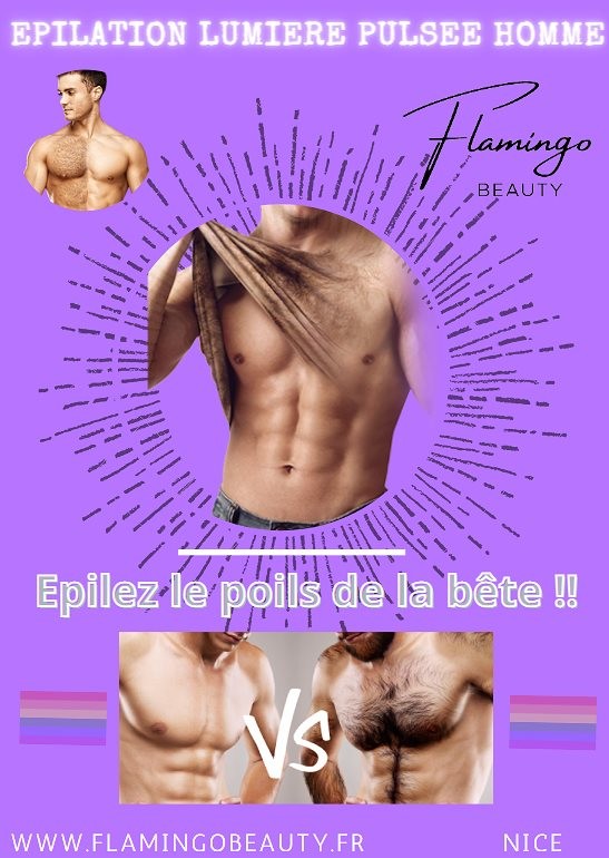 Epilation torse maillot fesses hommes nice