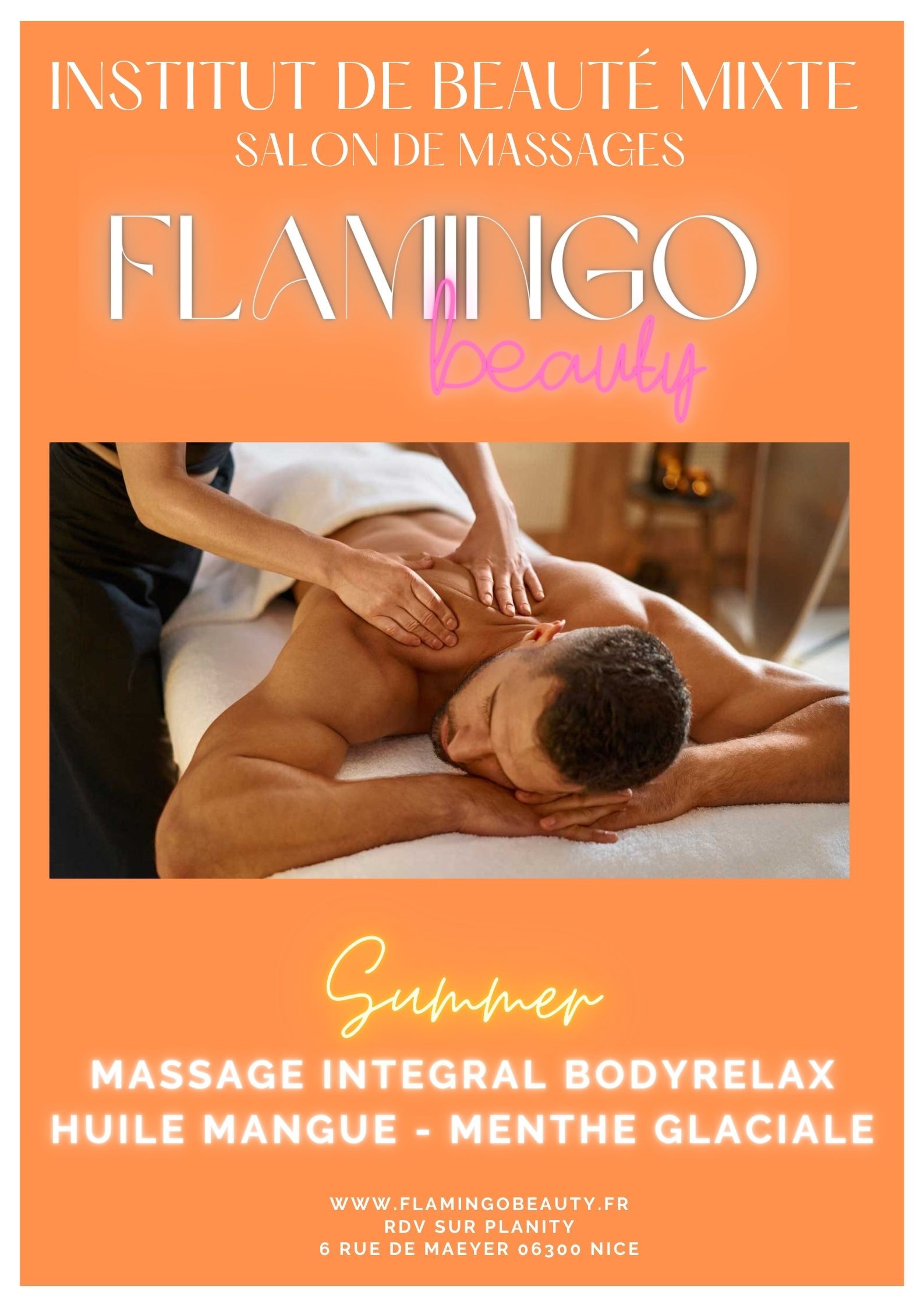 beauty salon for MEN Nice - Waxing - Massage
