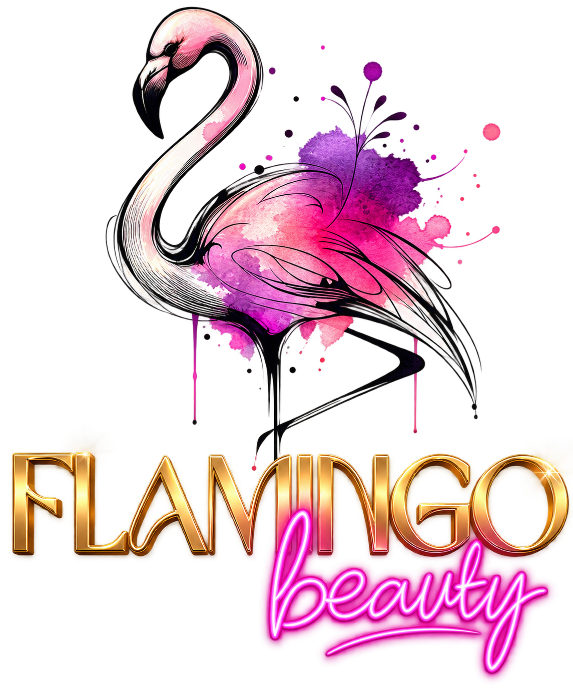 Logo Flamingo Beauty, institut de beauté et épilation homme à Nice
