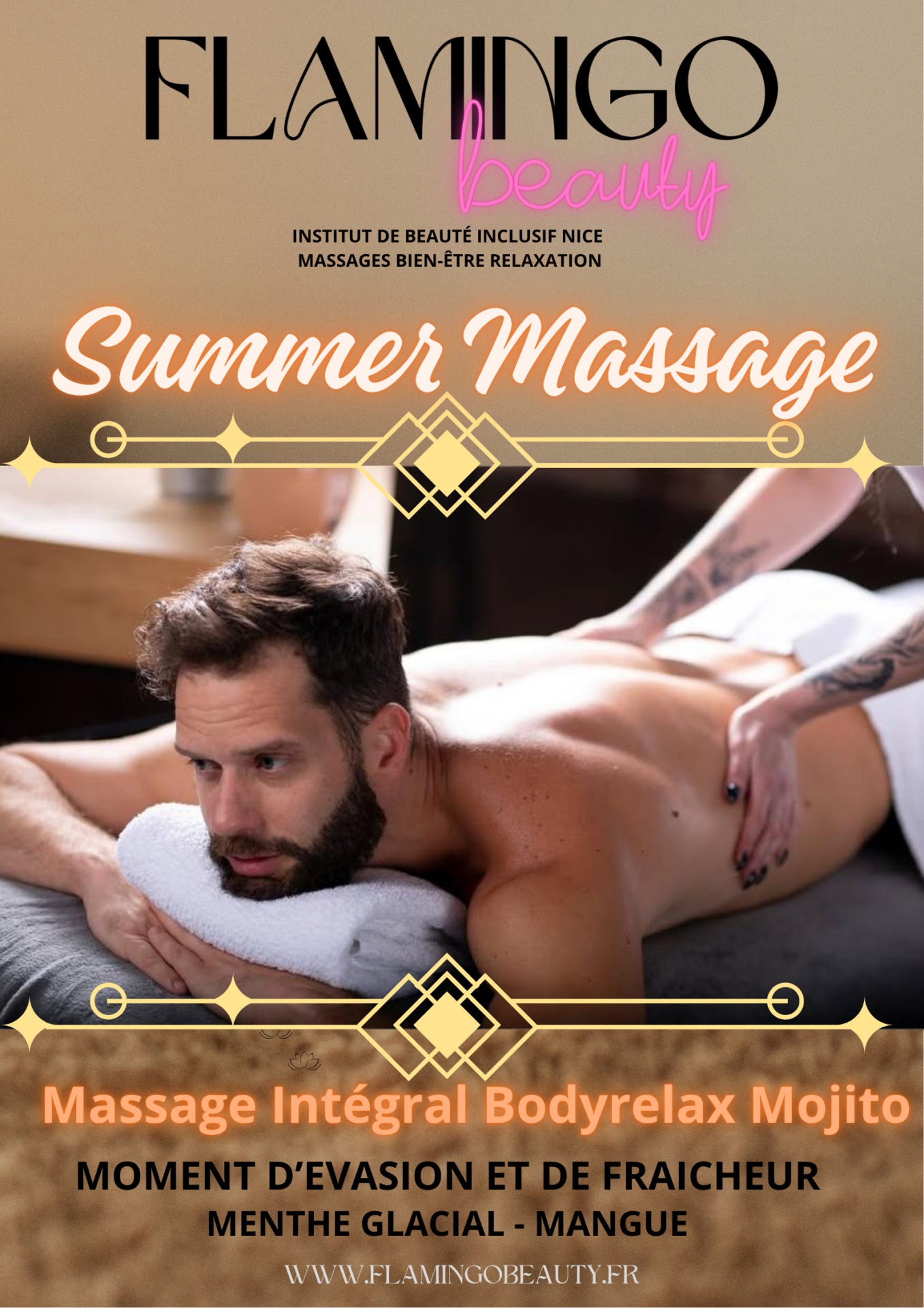 Massage integral mojito homme femme nice